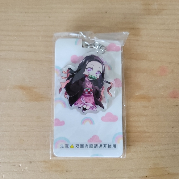 Demon Slayer Keychain Pin Acrylic Stand NEZUKO KAMADO - Picture 2 of 9